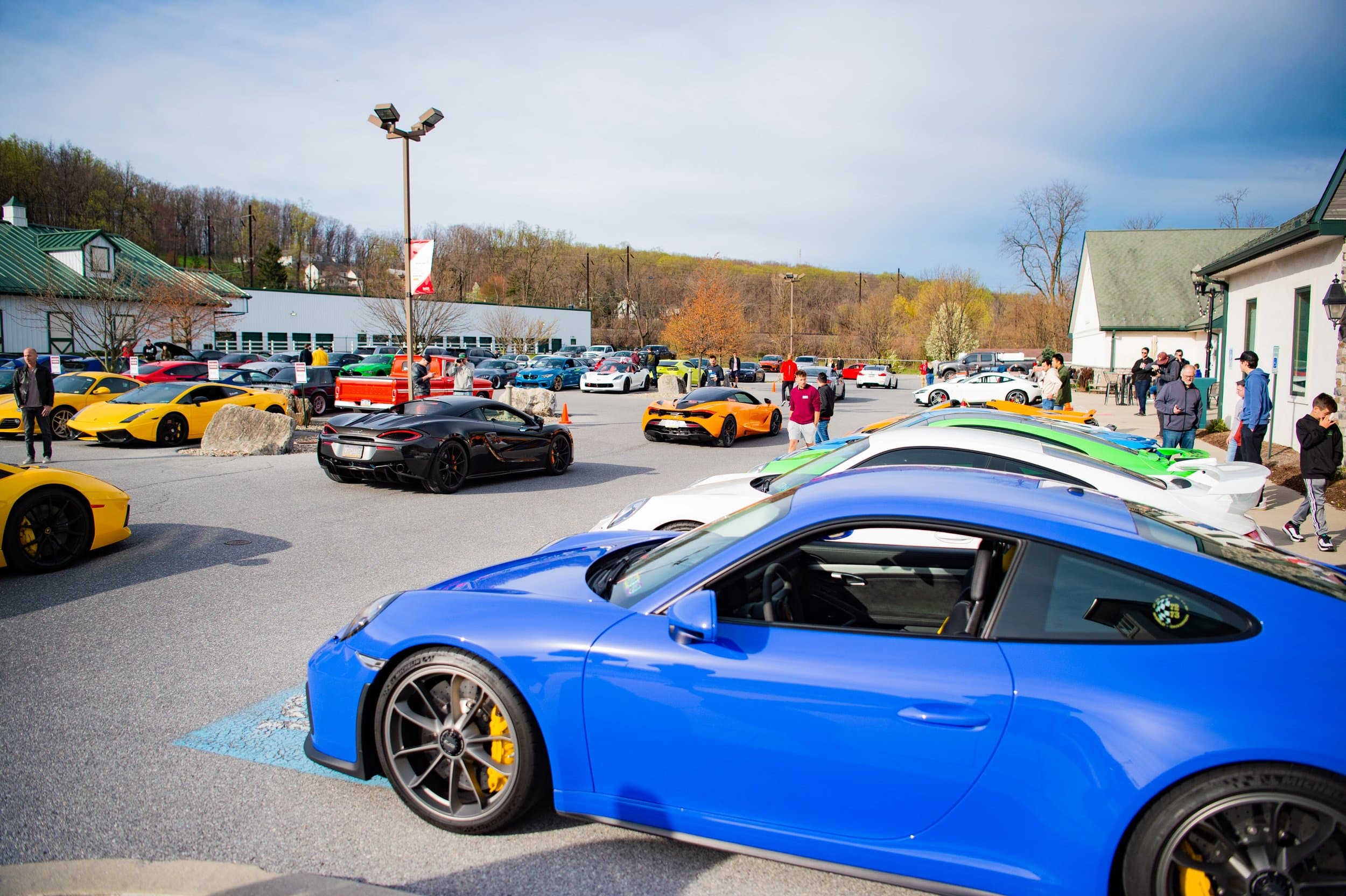 Supercars at Sunset at Classic Auto Mall, Morgantown PA